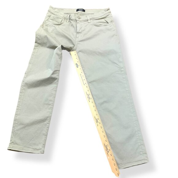 Mavi Mens Beige Jeans Straight Fit Cotton Casual Pants - Picture 9 of 10